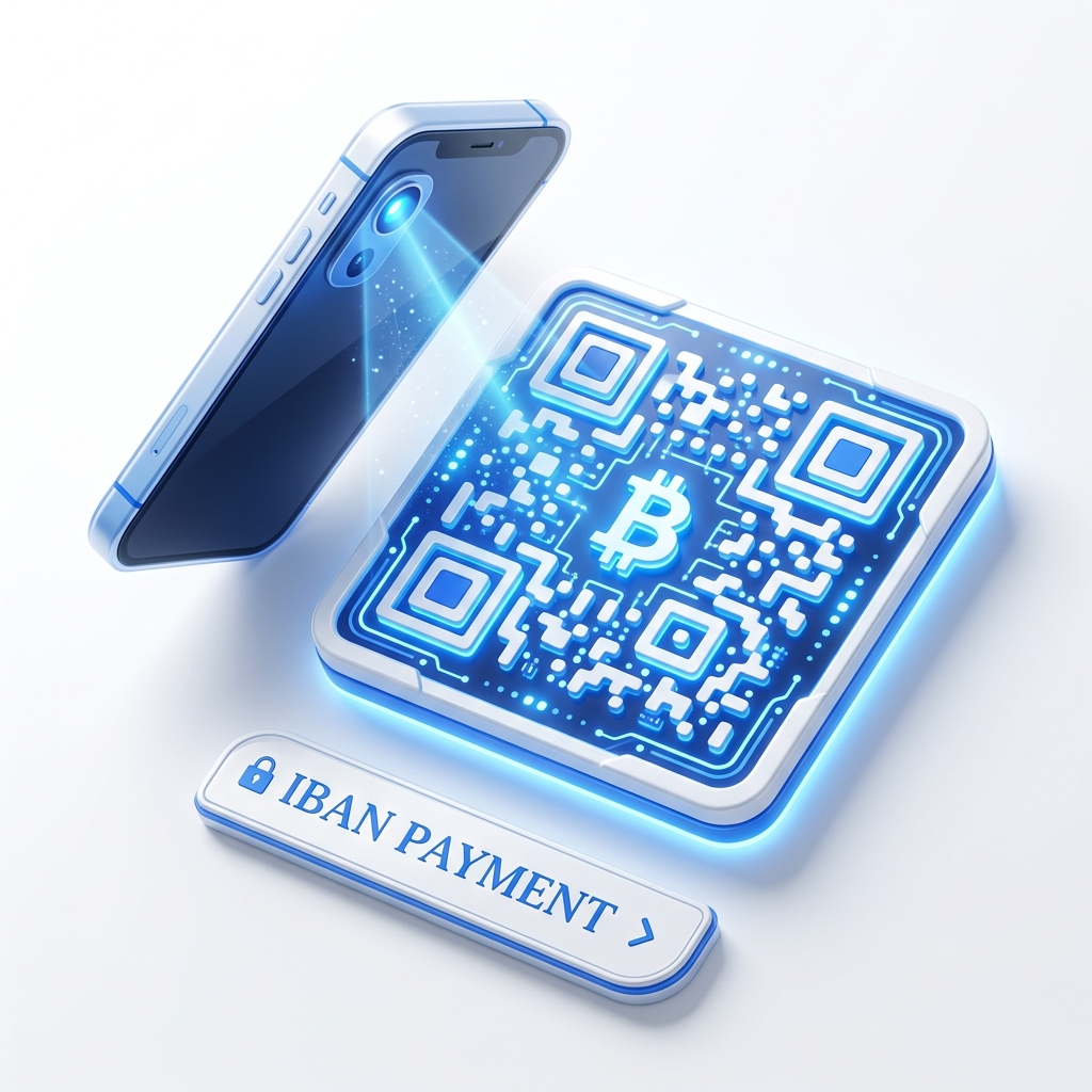 [KZ-QR-IBAN] Bank Transfer Details Card